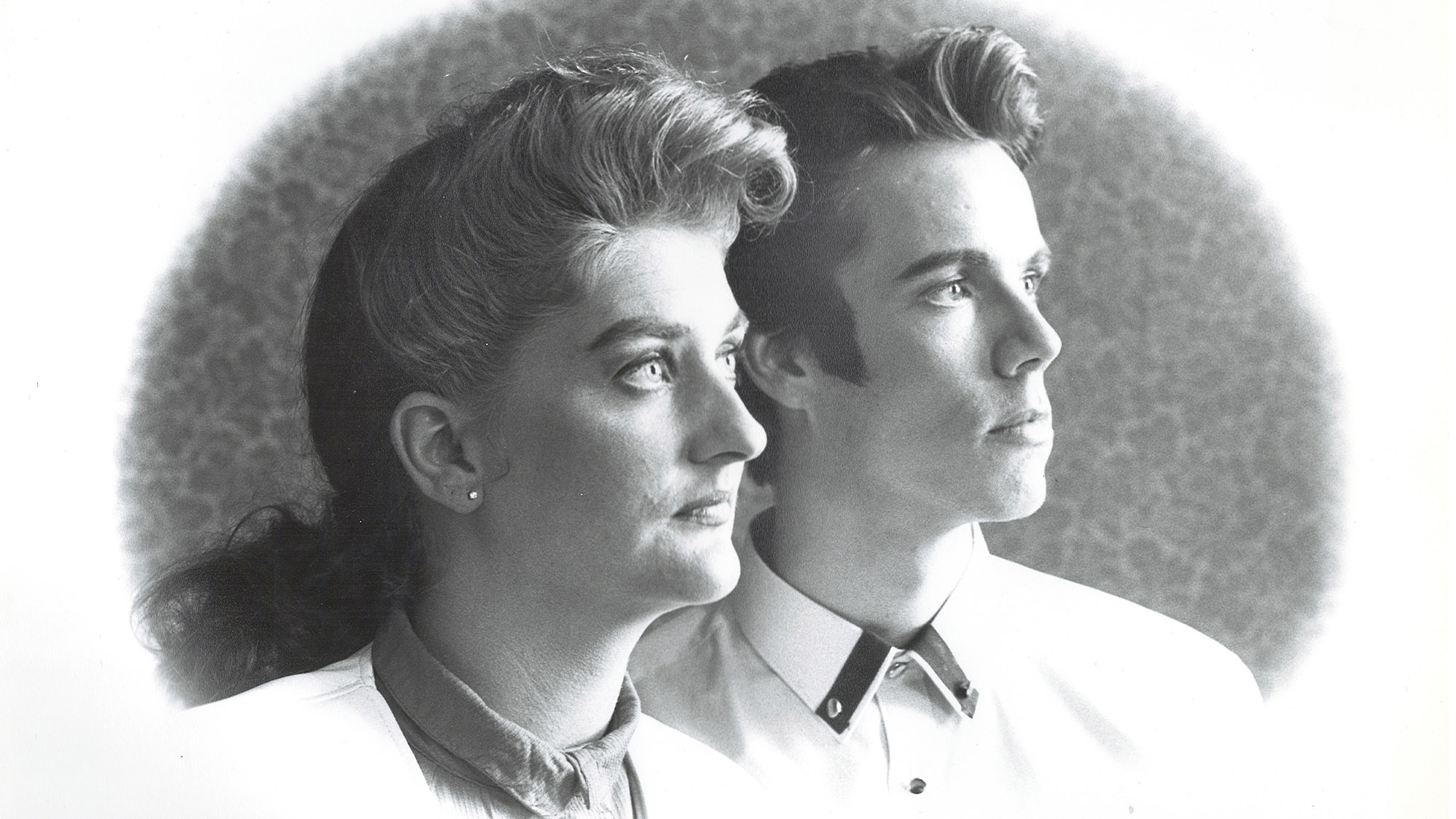 Per Andreas Tønder som Frank Butler og Kristin Eriksen som Annie Oakley i «Annie Get Your Gun» fra 1991.