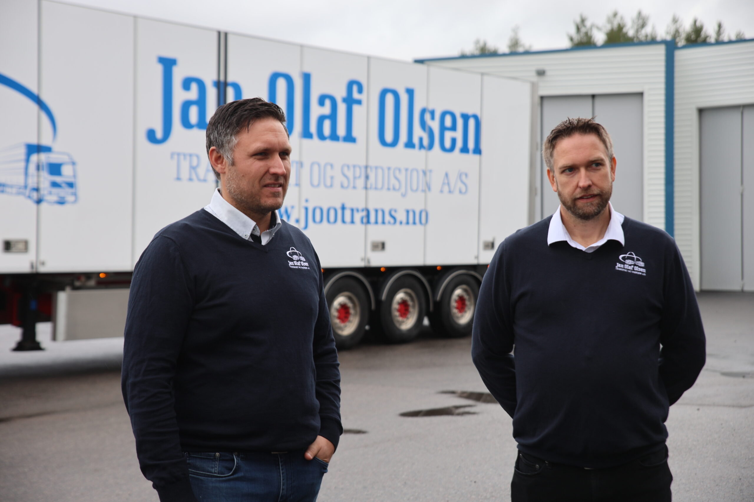 – Vi har ikke fått mange besøk på denne måten før, men vi syns det er veldig hyggelig. Da føler vi oss sett, fortalte Jan Marius og Thomas Olsen.