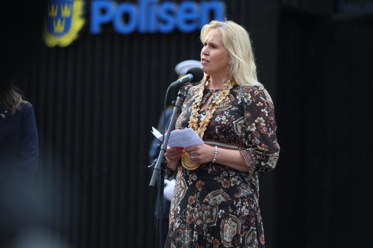 Ordfører Kamilla Thue har gledet seg til denne dagen. Nå håper hun på enda tettere samarbeid i tiden fremover mellom Norge og Sverige.