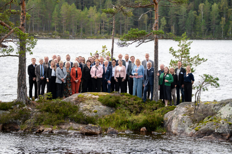Politikere fra grenseregionens kommuner og fylker deltok sammen med representanter fra Sveriges riksdag, Karlstads universitet, Westra Wermlands Sparbank og Sveriges ambassade i Norge.