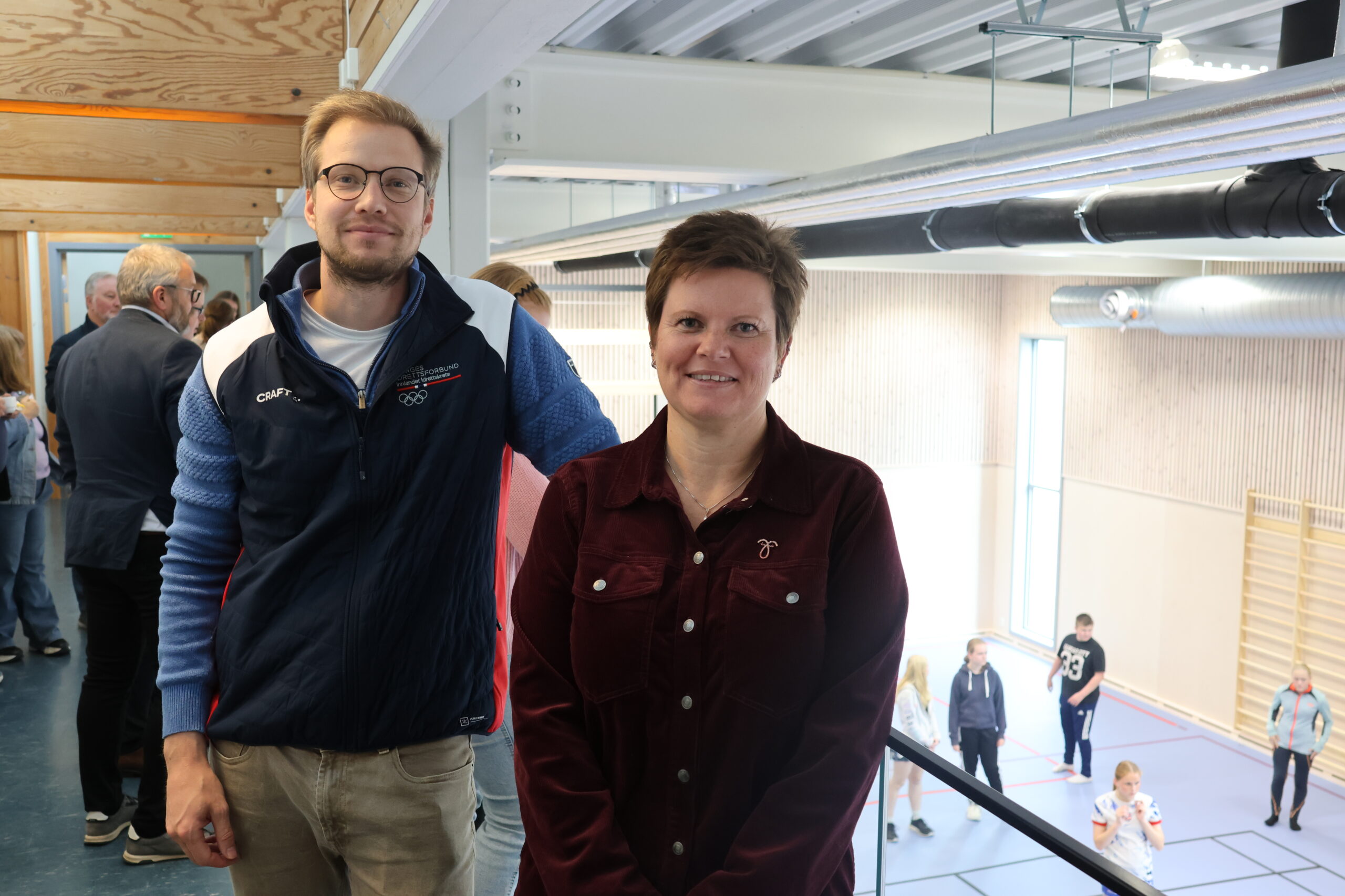 Eidskog Idrettsråd var representert ved leder Eric Anthony Kaberg Utgården og Solfrid Brenna.