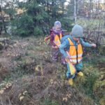 Sindre Kisen og Agnes Stenseth Ruud fra Eidskog Naturbarnehage ble med på rådyrjakt. Det ble en spennende dag med mange inntrykk.