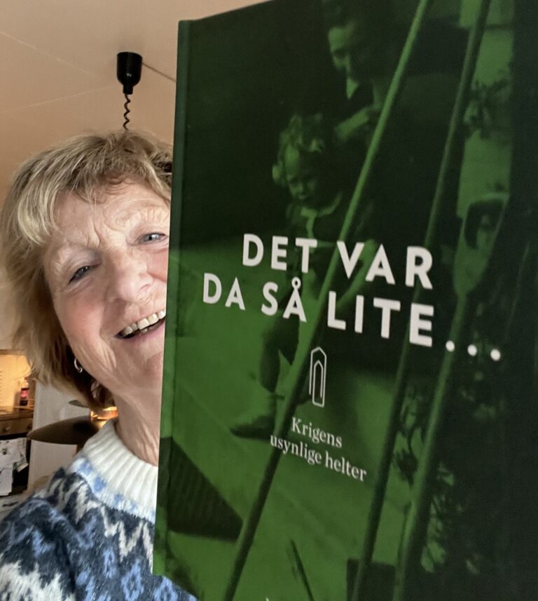 Tirsdag 4. november kommer Vera Wold med en ny bok fra krigens dager.