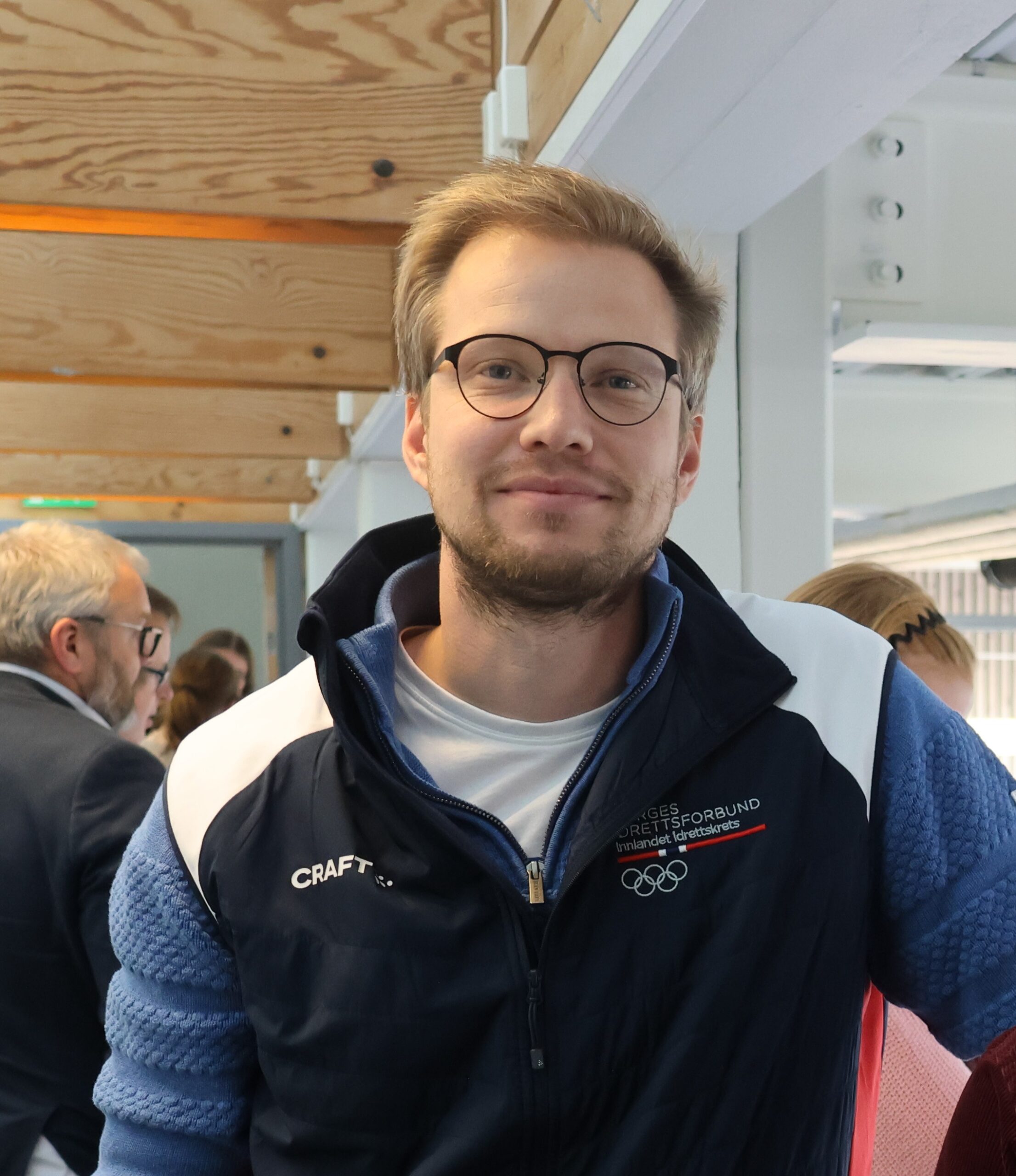 Eric Anthony Kaberg Utgården, leder i Eidskog Idrettsråd.