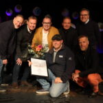 Trond Erics ble tildelt Eidskog kommunes kulturpris for 2025. Bandet var stolte og rørte over hederen da de mottok prisen i festsalen i Eidskog rådhus søndag kveld.