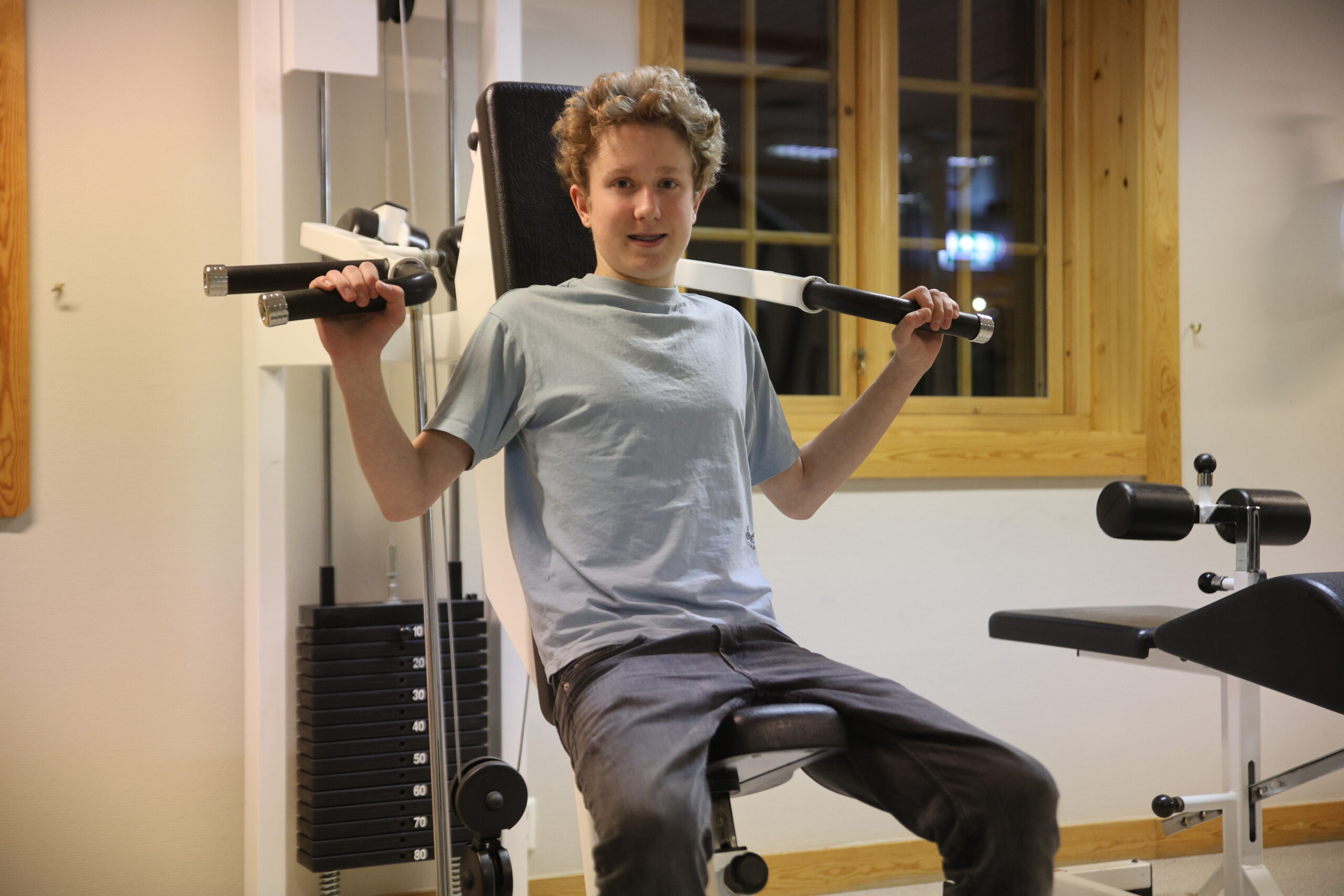 Ole Edvard Narvesen bor på Granli og ser frem imot å kunne ha et nytt treningssenter i nærheten.