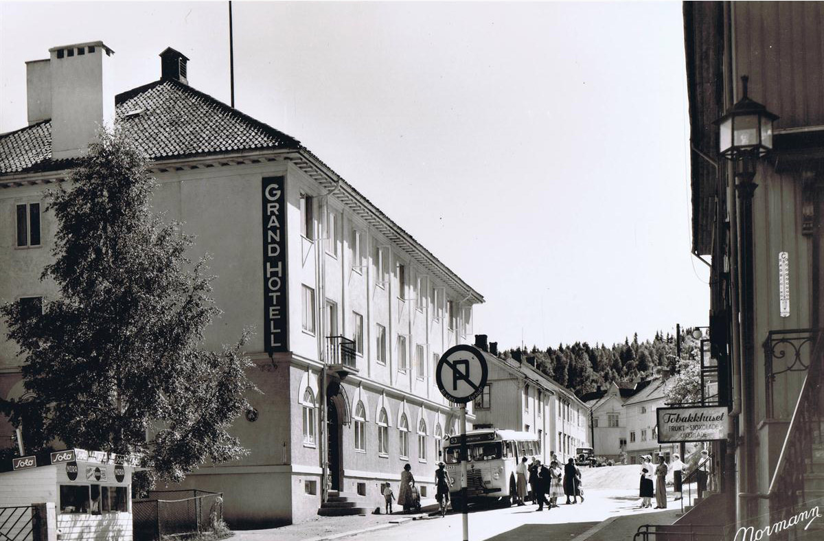 Grand Hotell midt på 50-tallet.