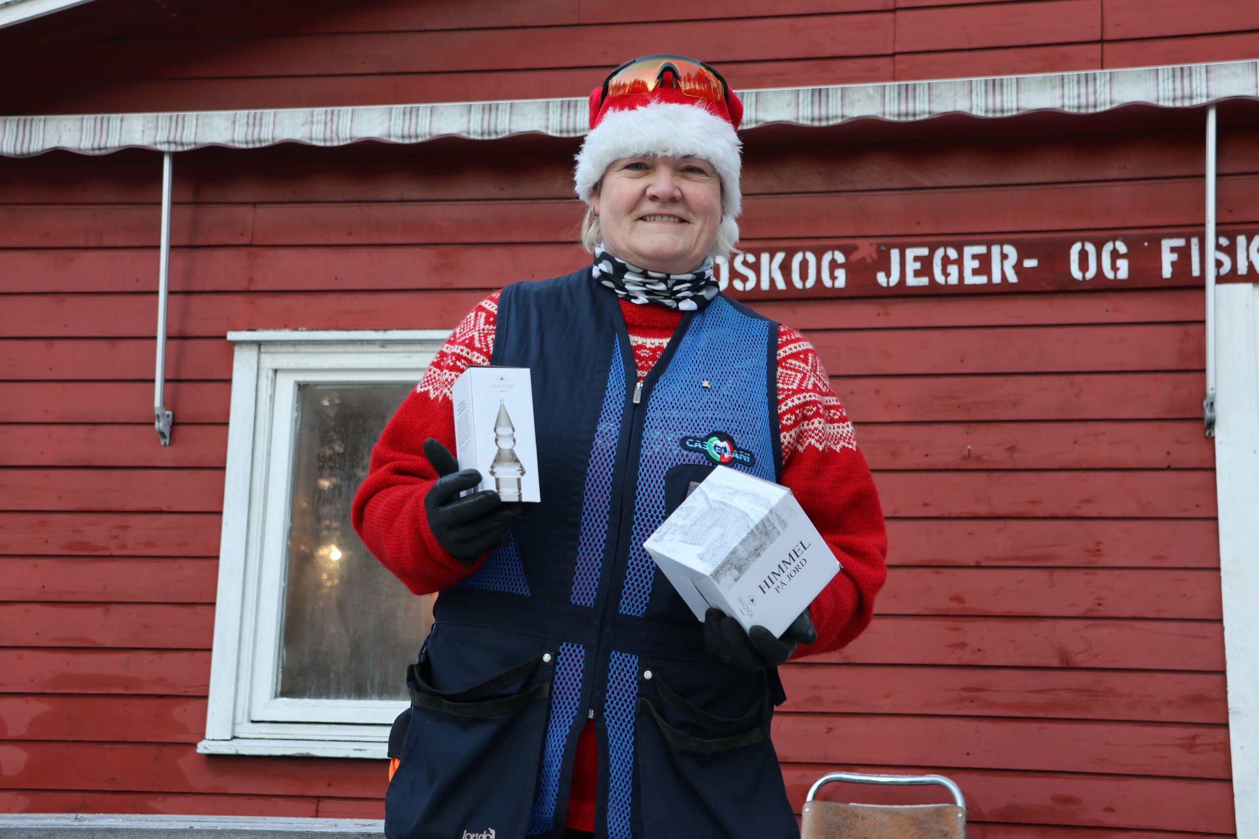 Nina Ånerud kunne feire å ha vunnet dameklassen i årets Nissecup.