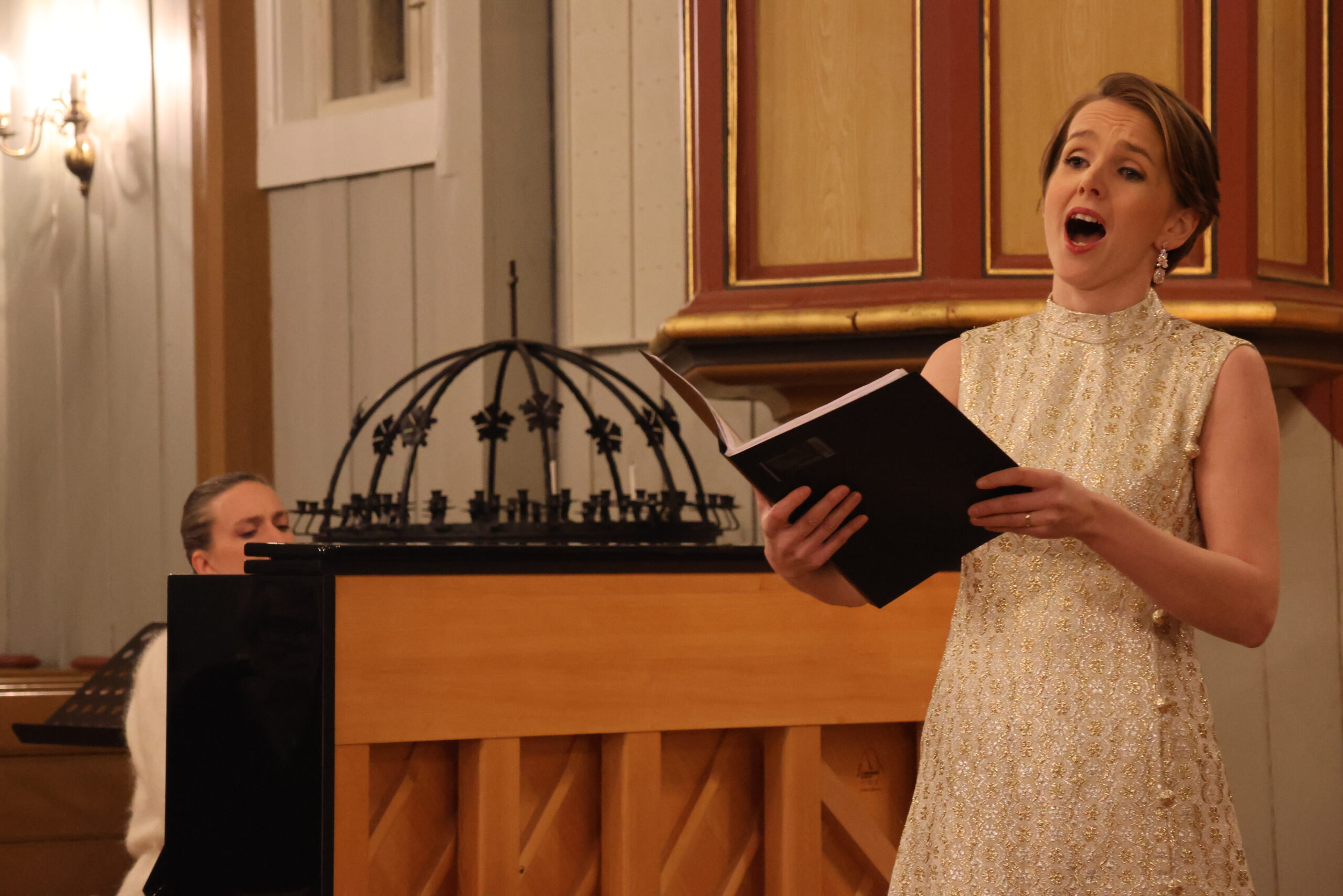 Berit Billingsø på piano og solist Marianne Bye Granheim skal også medvirke i onsdagens konsert.
