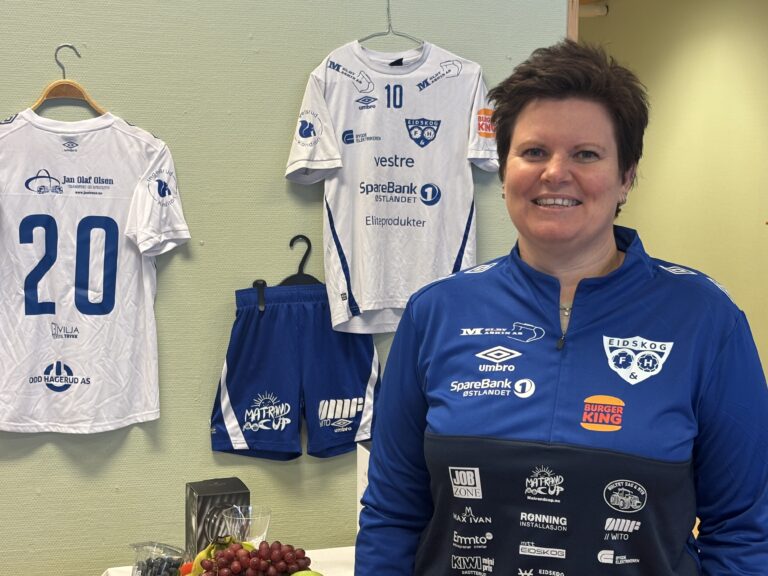 Solfrid Brenna, leder i EIdskog Fotball trodde ikke helt hennes egne øyne da hun leste mailen fra forbundet.