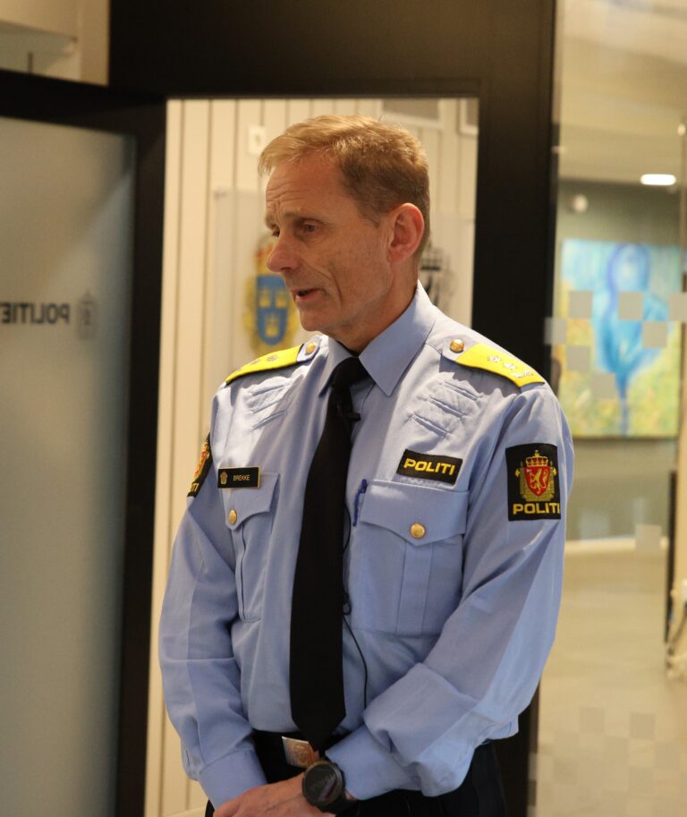Politimester i Innlandet Johan Brekke.