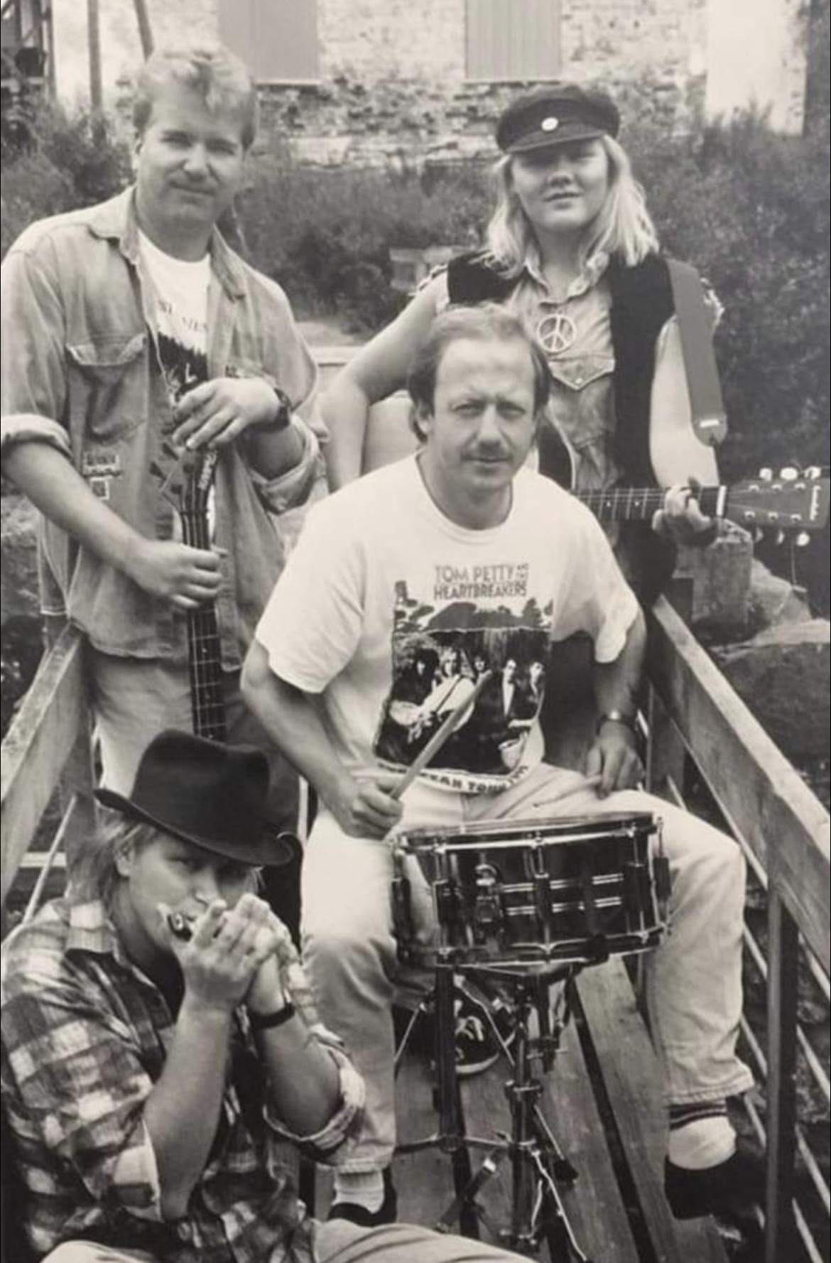 The Rolling Thunder Revue med Botan, Geir, Jonny Snekkerbakken og Siv Berg.