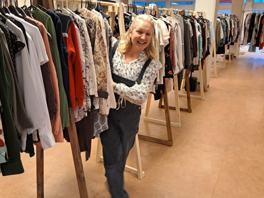 Stine Kristiansen har en stor lidenskap for gjenbruk, og endelig skal hun få delt den med andre i sin nye butikk.