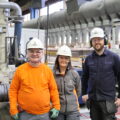 Raymond Myrvold, Tone Våla og Johan Andersson er tre av Hydro Extrusion Magnor sine ansatte som har brukt deler av vinteren til videreutdanning på fagskolen i Innlandet.