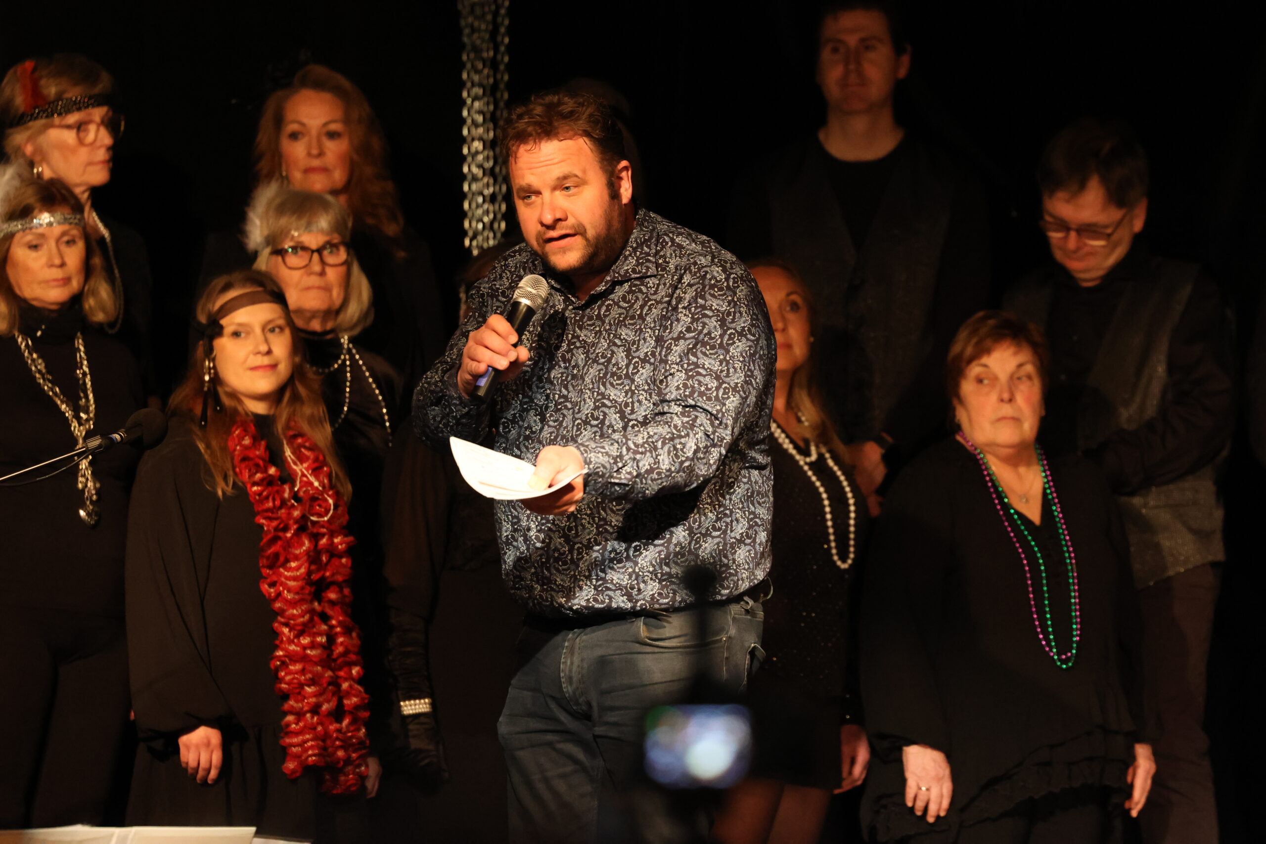 Håkon Hauer var kveldens konferansier.