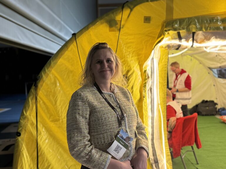 Eidskogs ordfører kamilla Thue deltok på Beredskaps- og forsvarskonferasnen Innlandet 2026 i Elverum.