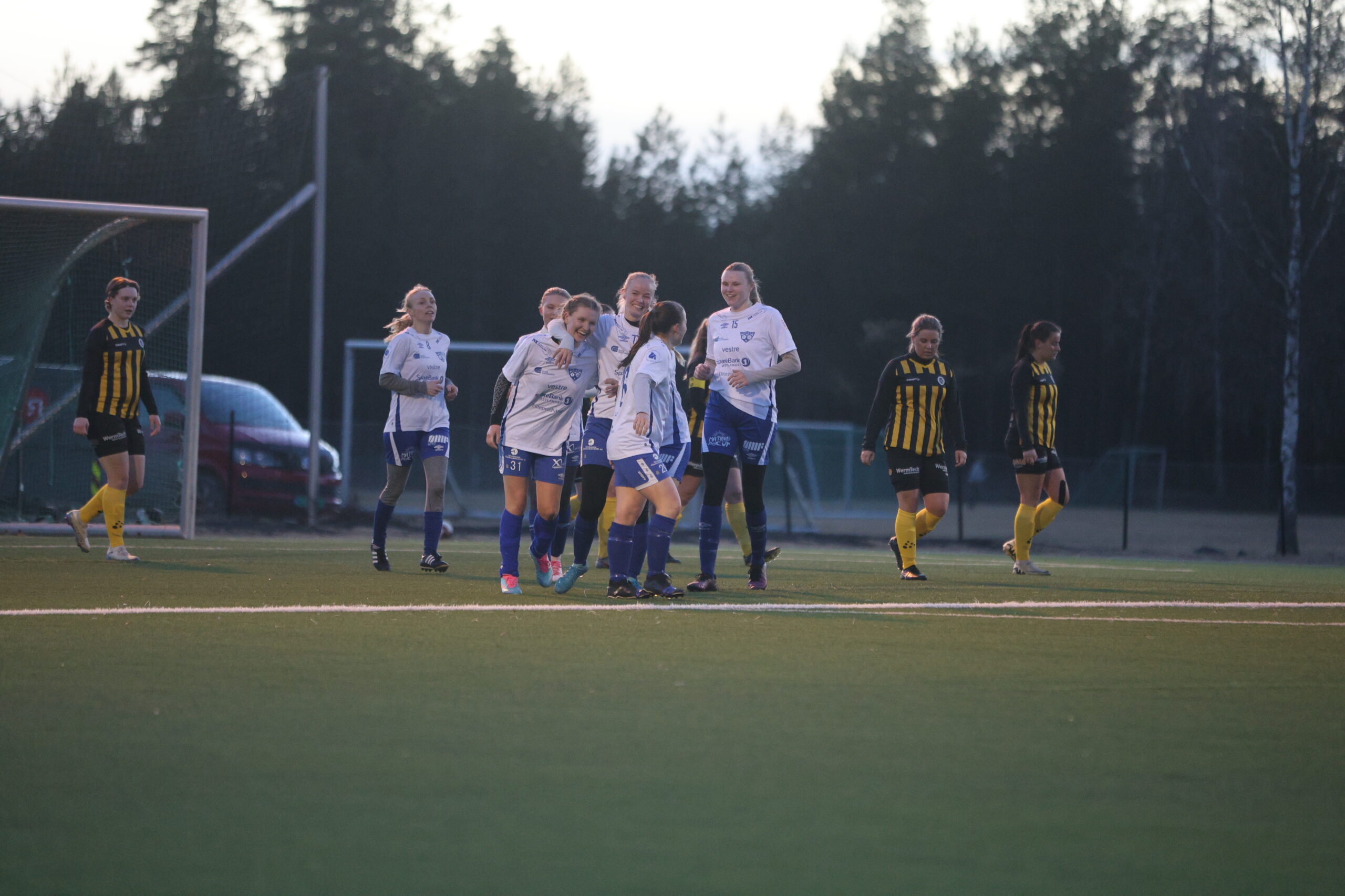 Hannah Isabelle Myren scoret Eidskogs mål i kampen.