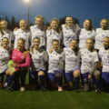 Eidskog fotball damer 2026. Her fra treningskampen mot Eda før sesongen.