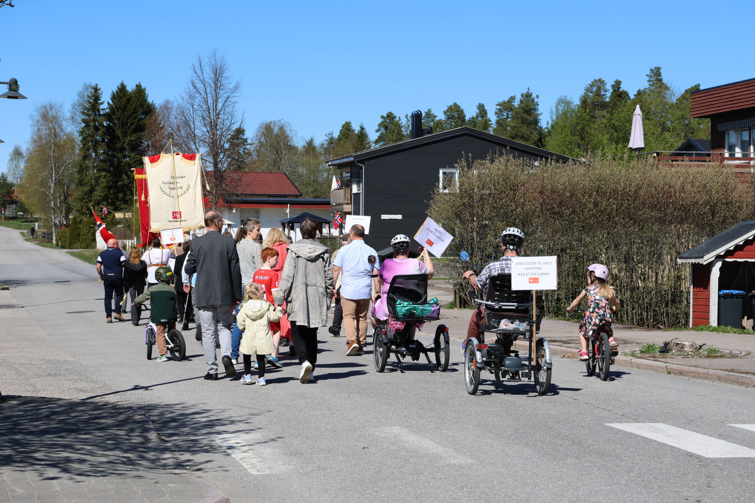 1.mai-toget på Skotterud 2026.
