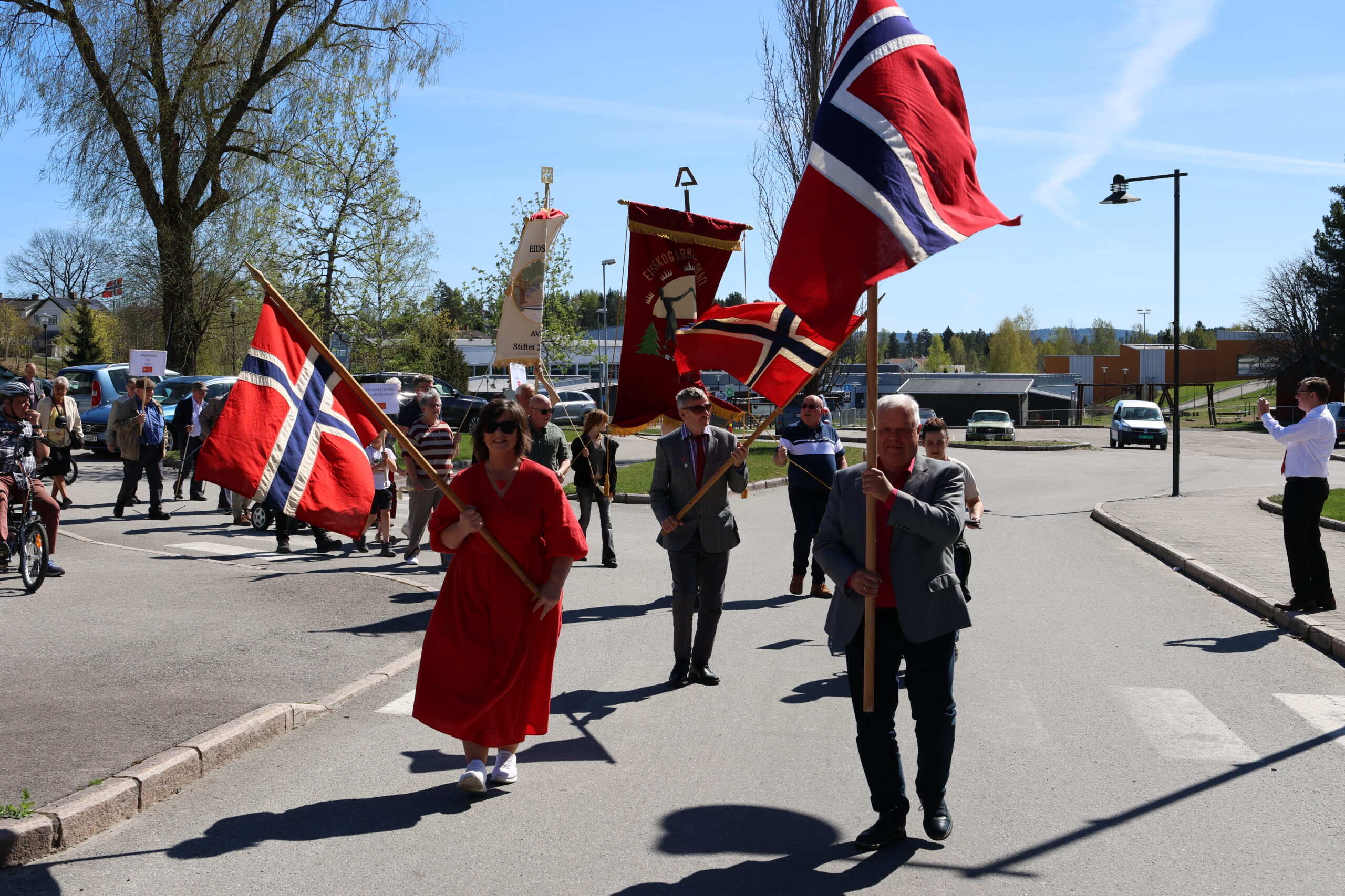 1.mai-toget på Skotterud 2026.