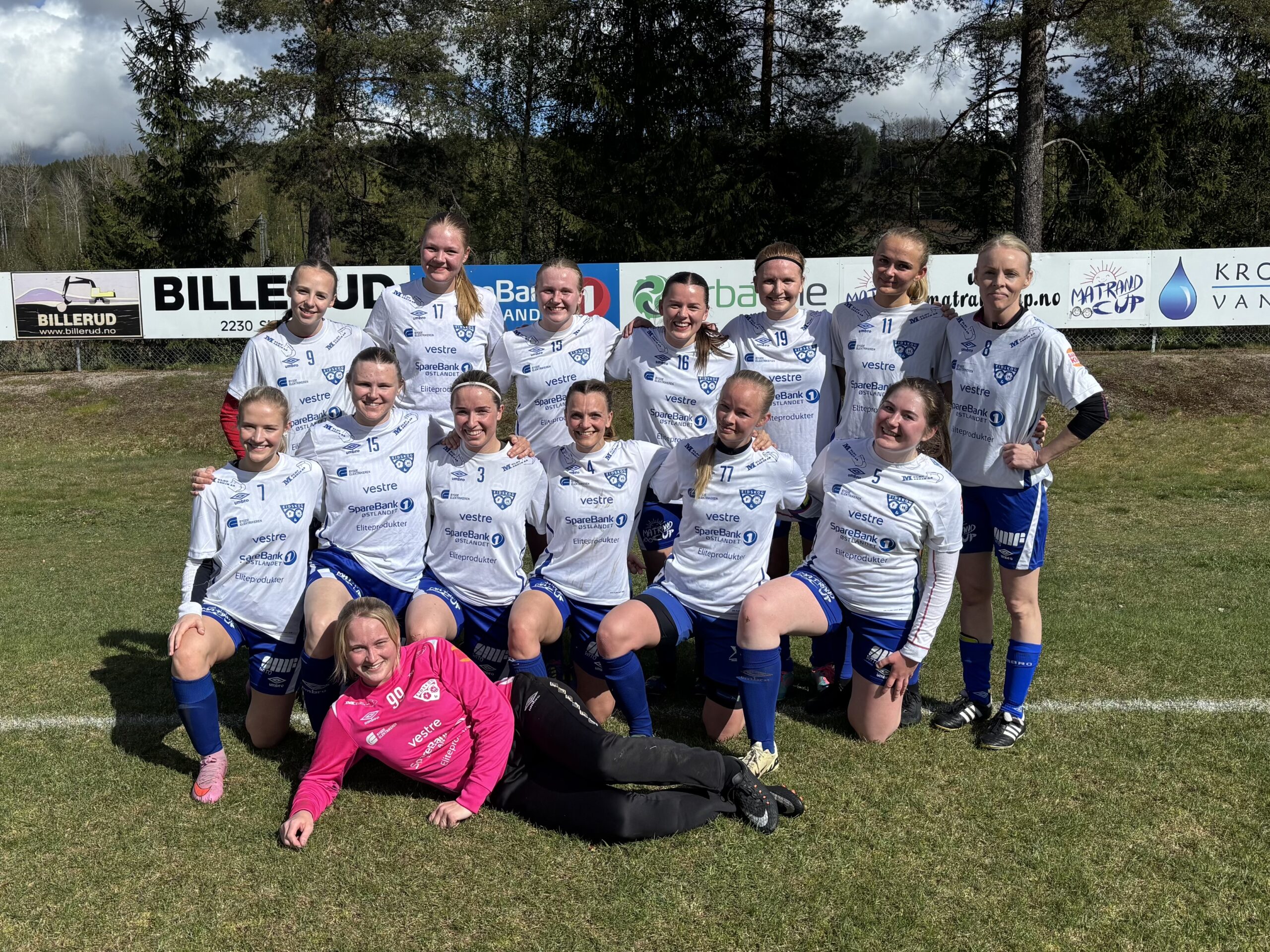Eidskog stilte med denne troppen mot Kolbotn søndag.