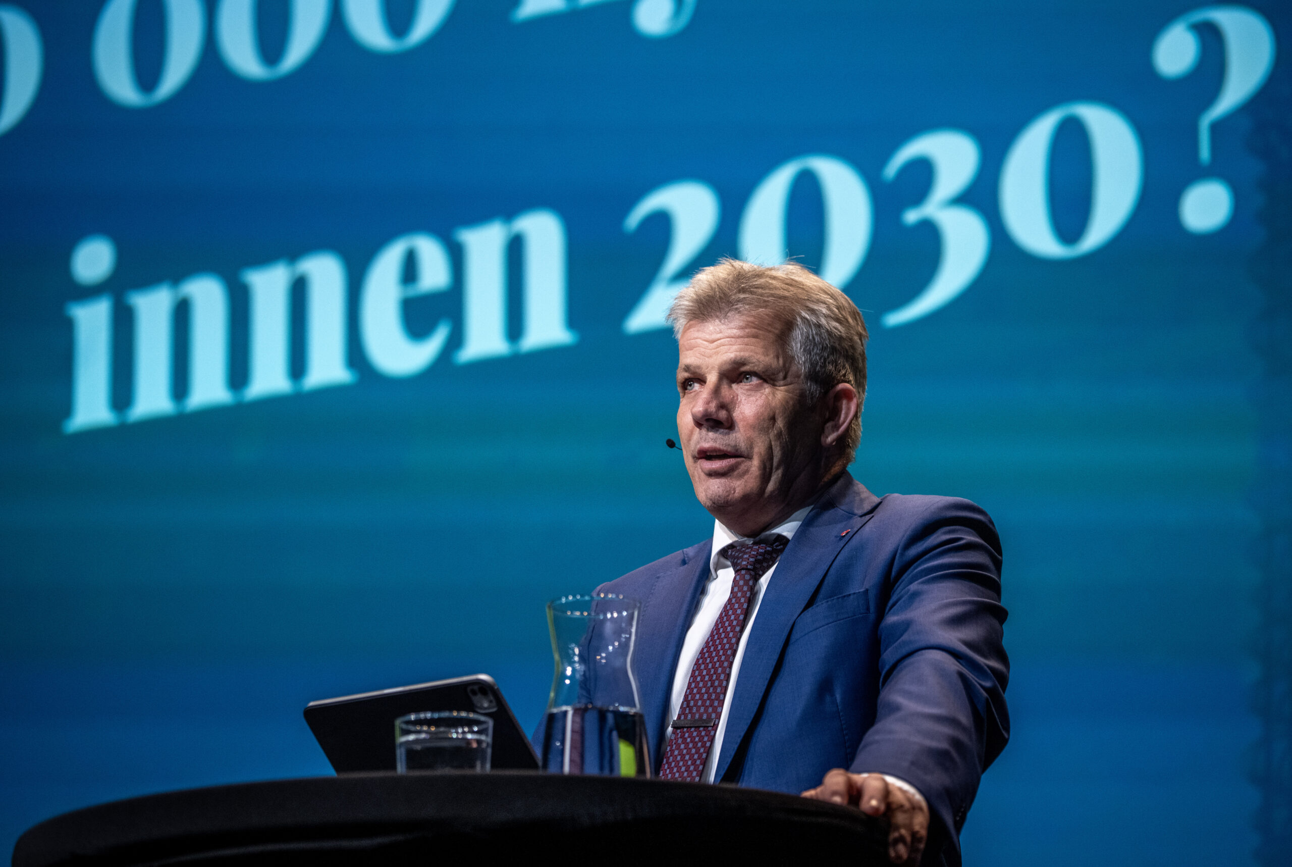 Kommunal- og distriktsminister Bjørnar Skjæran (Ap) la fremg kommuneproposisjonen i forrige uke.