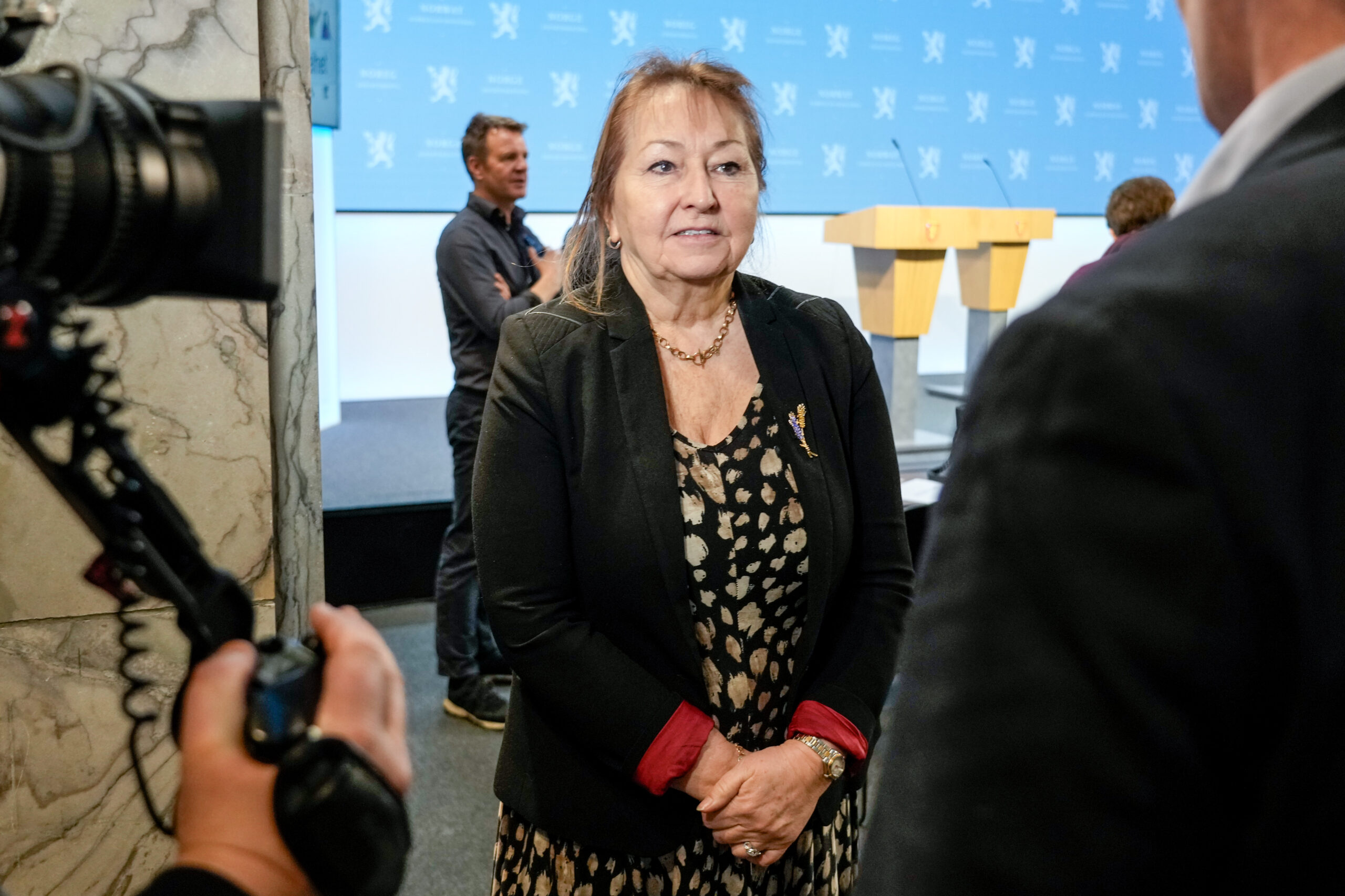 Gunn Marit Helgesen, styreleder i KS, forteller at de hadde håpet på mer til kommunene.
