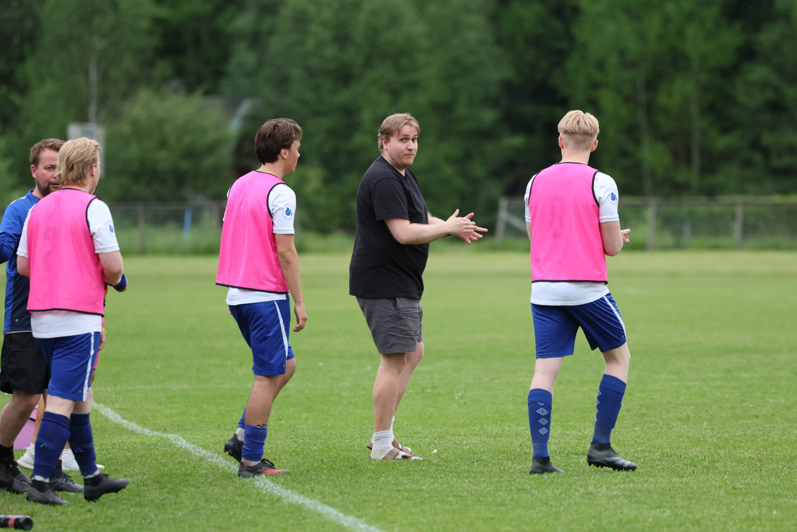 Trener Erik Pettersen er fornøyd med sesongstarten for G19-laget til Eidskog Fotball.