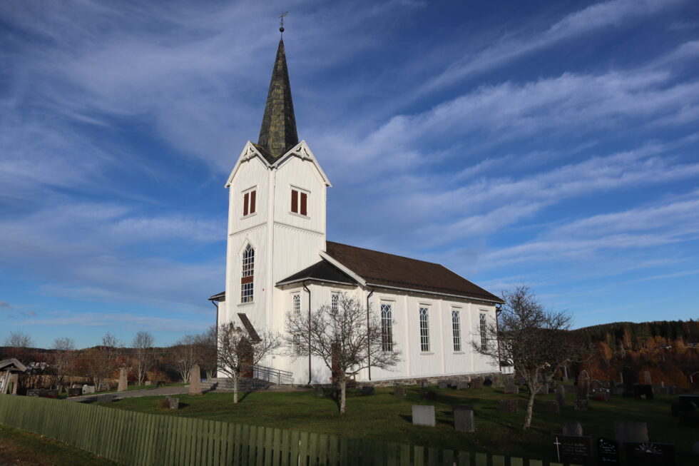 Det holdes 17.mai gudstjeneste i Vestmarka kirke. — Foto: Kai Roger Lindberget