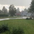 Borte i det fjerne reiste oppholdsværet, og mørke skyer tok over. Slik må vi regne med at det blir de neste dagene, tror Meteorologisk Institutt.